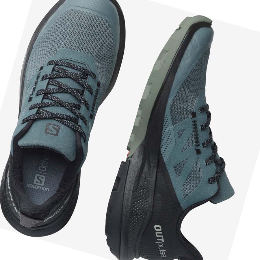 Salomon WoOUTPULSE Túracipő Női Titán | HU 2775JPQ